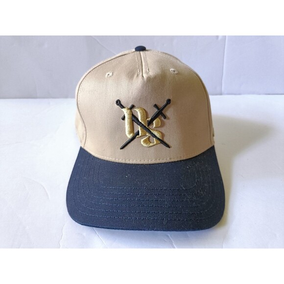 Otto Hat Tan Men's Embroidered Snapback Cap - Picture 1 of 7